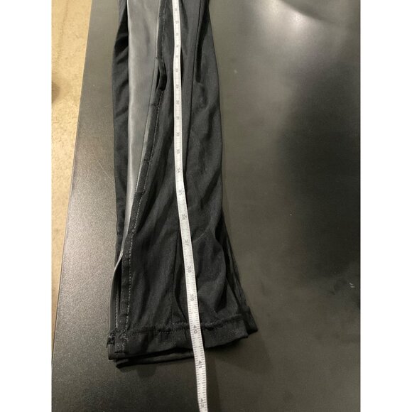 *MANIERE DE VOIR Women Faux Leather/Sheer Pants NEW Black size US 6 - Picture 12 of 13